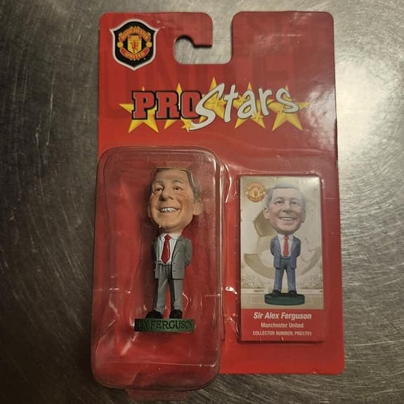 Sir Alex Ferguson Prostars Fotbollsfigur