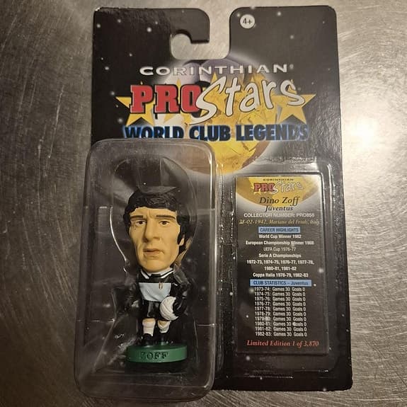 Dino Zoff Juventus Prostars Fotbollsfigur