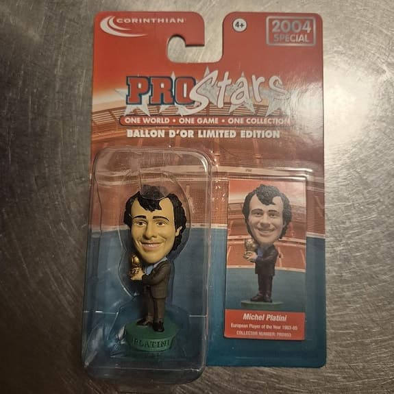 Platini Ballon d'Or Prostars Fotbollsfigur