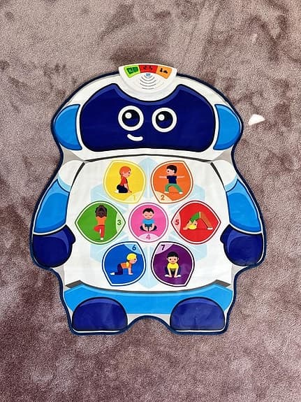 Lekmatta yoga aktivitet barn med ljud och touchsensorer