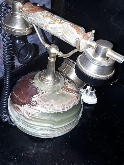 Onyx Retrotelefon FATAP Italiano - PietraSanta. (Sällsynt)