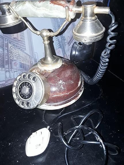 Onyx Retrotelefon FATAP Italiano - PietraSanta. (Sällsynt)
