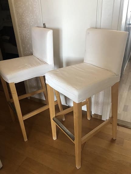 Ikea Henriksdal Barbord +2stoppade  Barstolar