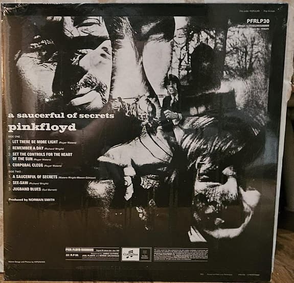 PINK FLOYD, A Saucerful Of Secrets,  Helt Ny, Still Sealed