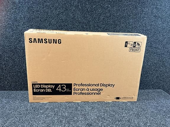 Samsung LED Display QM43R-A 43" 4K Proffsmonitor Ny