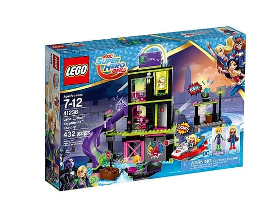 Lego Lena Luthor Kryptomite Factory 41238