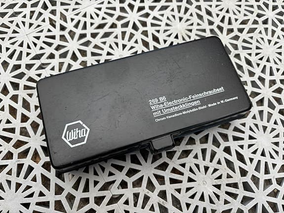 Wiha precisionsskruvmejslar set
