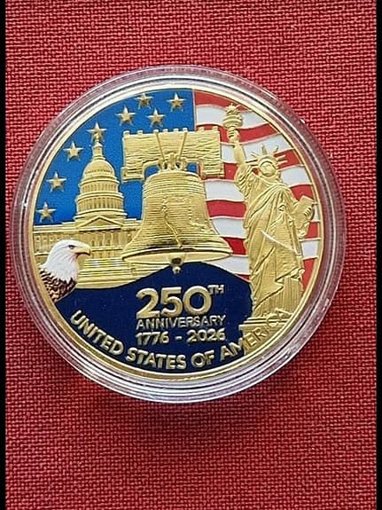 USA jubileumsmynt