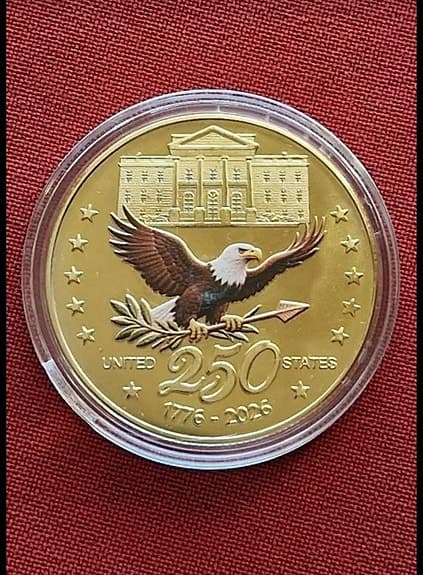 USA jubileumsmynt