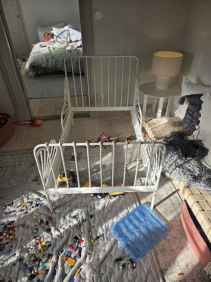 IKEA Minnen barnsäng – växer med barnet (komplett