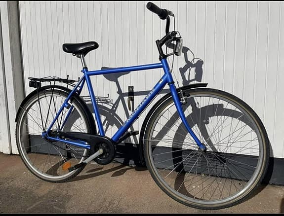 Monark Wrangel blå herrcykel 29” ram 23”58cm 7 växlar 1 nyckel