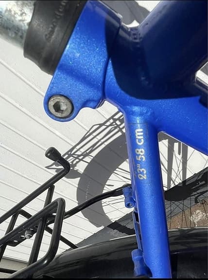 Monark Wrangel blå herrcykel 29” ram 23”58cm 7 växlar 1 nyckel