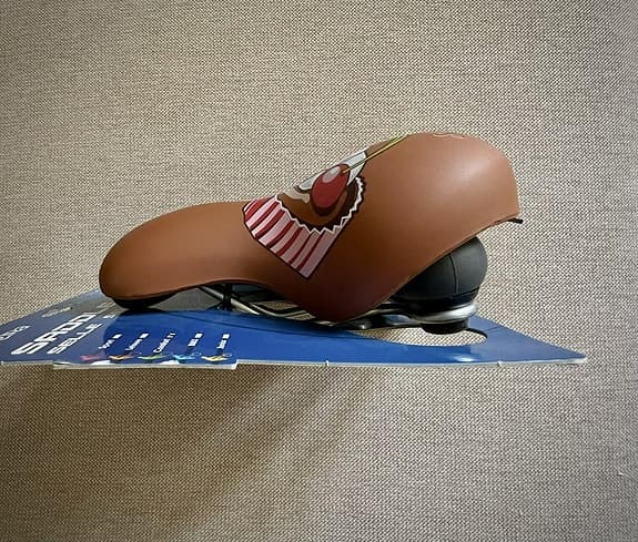 Orginell cykelsadel - Karin Cupcake