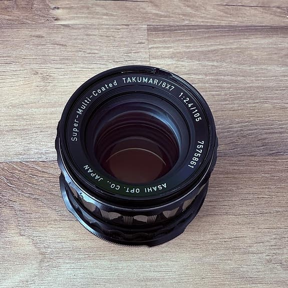 Pentax 6x7 med fyra objektiv