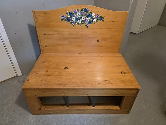 Bänk/soffa med förvaring