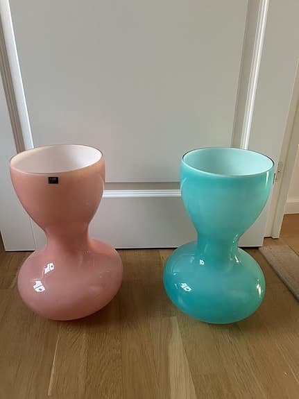 2 LOB vaser 39 cm höga
