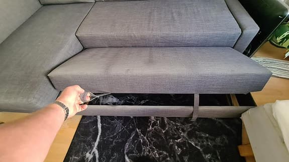 FRIHETEN av IKEA, toppenfin bäddsoffa