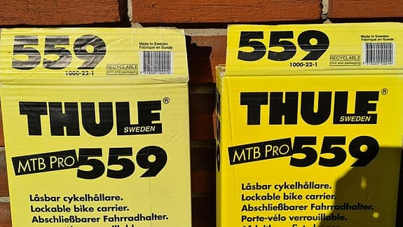 Thule stående cykelställ, MTB Pro 559 * 2