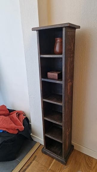 Liten hylla i africania stil