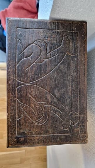 Liten hylla i africania stil