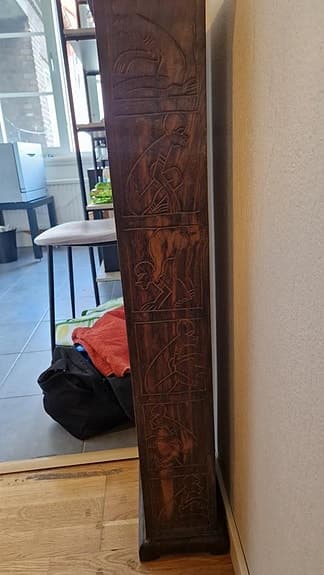 Liten hylla i africania stil