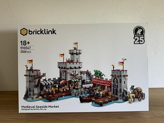 LEGO Bricklink Design Program 910047-Medieval Seaside Market