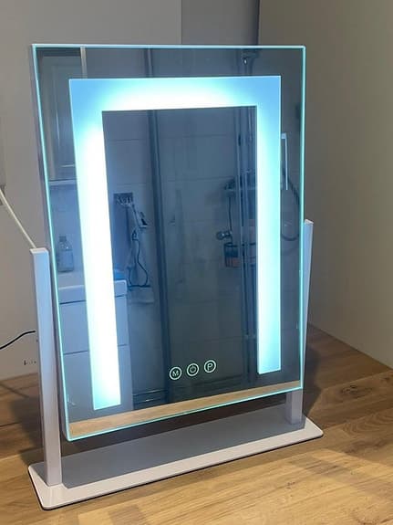 KAILA Sminkspegel LED Vit 30x41cm