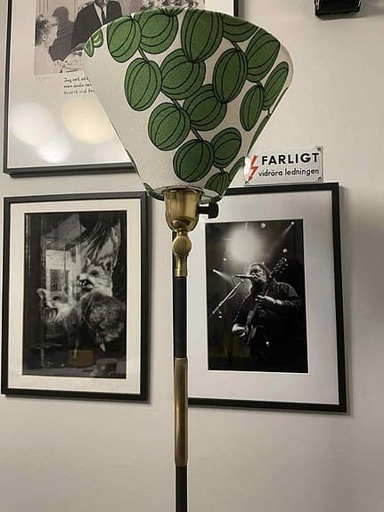 golvlampa 50-60 tal.  Celotocaulis. Josef frank