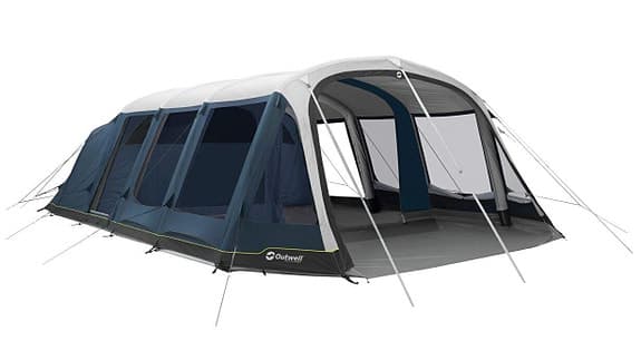 stort tält för stora familjen, Outwell wood lake 7 air tc