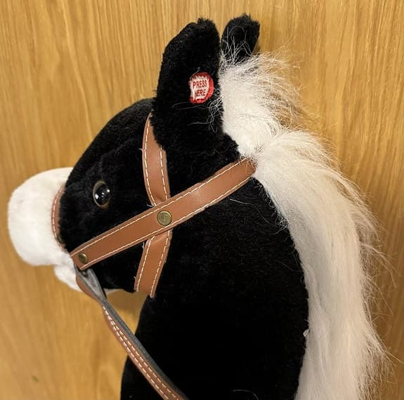 Hobbyhorse med ljud / käpphäst
