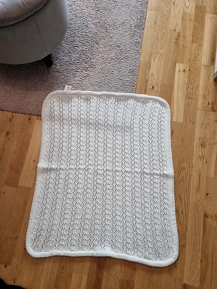Oanvänd babyfilt