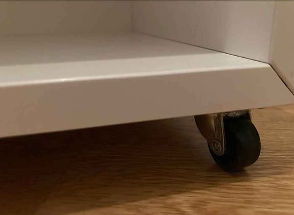 ikea Eket sängbord hyllor