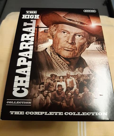 High Chaparral dvd box