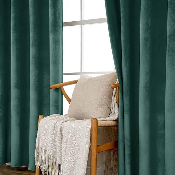 Mörkläggande Gardiner i Sammet, (Pack-2) (140 * 300 cm)