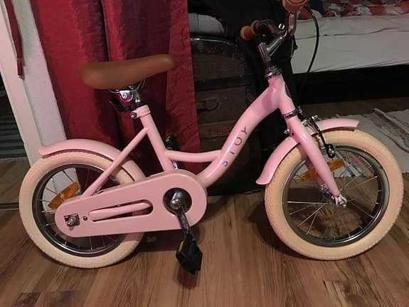 14tums barncykel från Stoy
