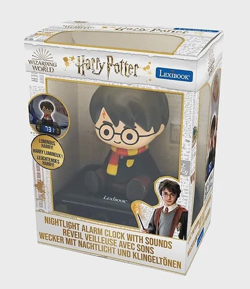 Harry Potter 3D Nattlampa Väckarklocka – Lexibook