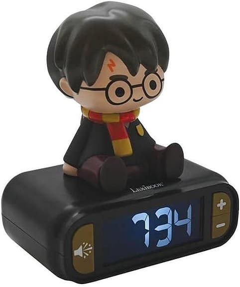 Harry Potter 3D Nattlampa Väckarklocka – Lexibook