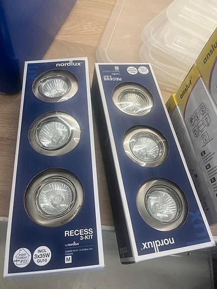 Nya Nordlux inbyggnadsspottar