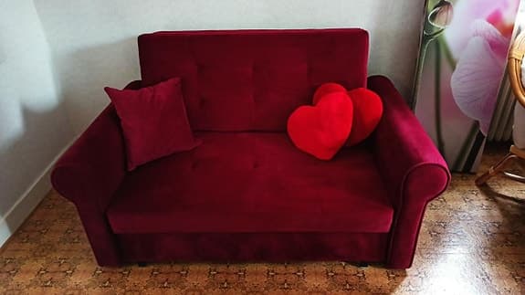 2 sits bäddsoffa med förvaring från Chilli