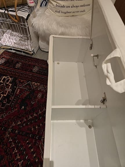 Pall med förvaring