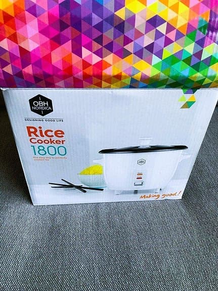 OBH Nordica Rice Cooker 1800 – Perfekt Ris Varje Gång!
