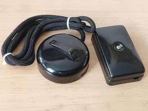 Vintage Paustangent för telefon