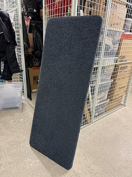 Sänggavel teddy grå 160cm