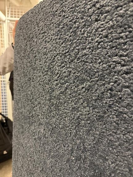 Sänggavel teddy grå 160cm