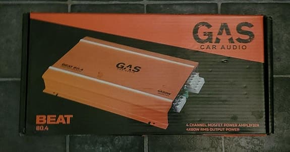 LJUDPAKET FÖR BIL GAS