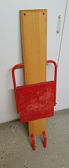 Vägghängd fällbar stol Ikea