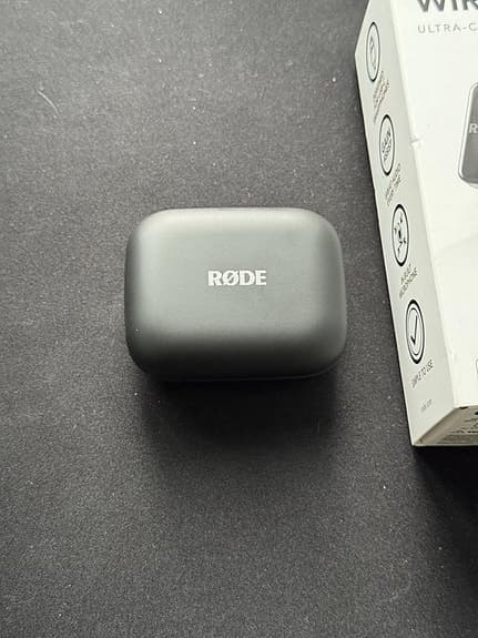 RØDE Wireless Micro, trådlöst USB-C-mikrofonsystem, svart