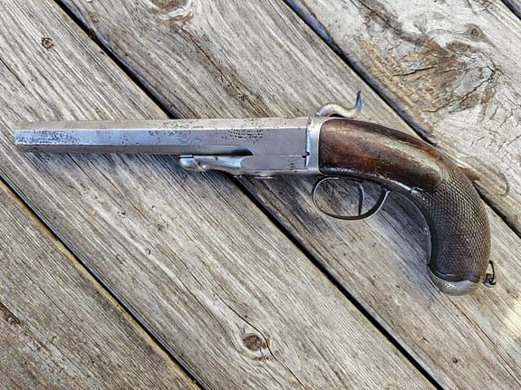 Lepage Moutier swivel pistol