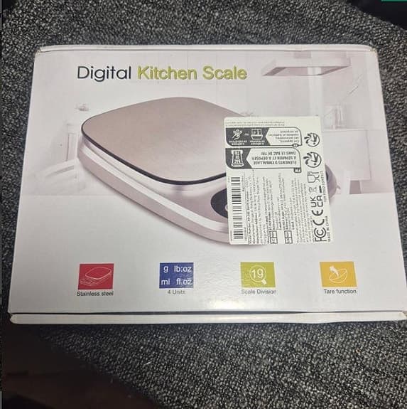 NY Digital Köksvåg 0,1-5000g.