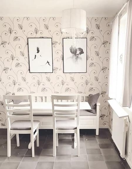 Matgrupp med kökssoffa